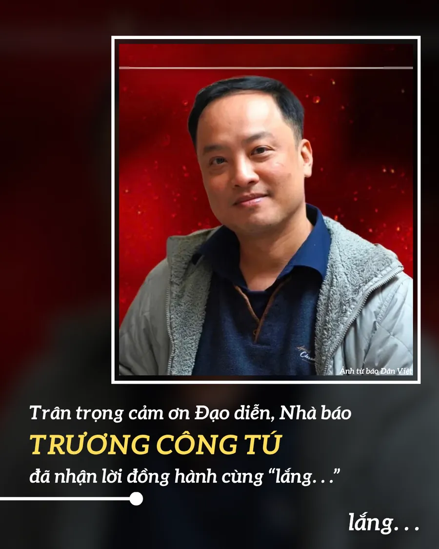 Đạo diễn, Nhà báo Trương Công Tú